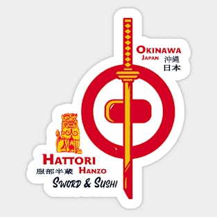 Hattori Hanzo Sticker